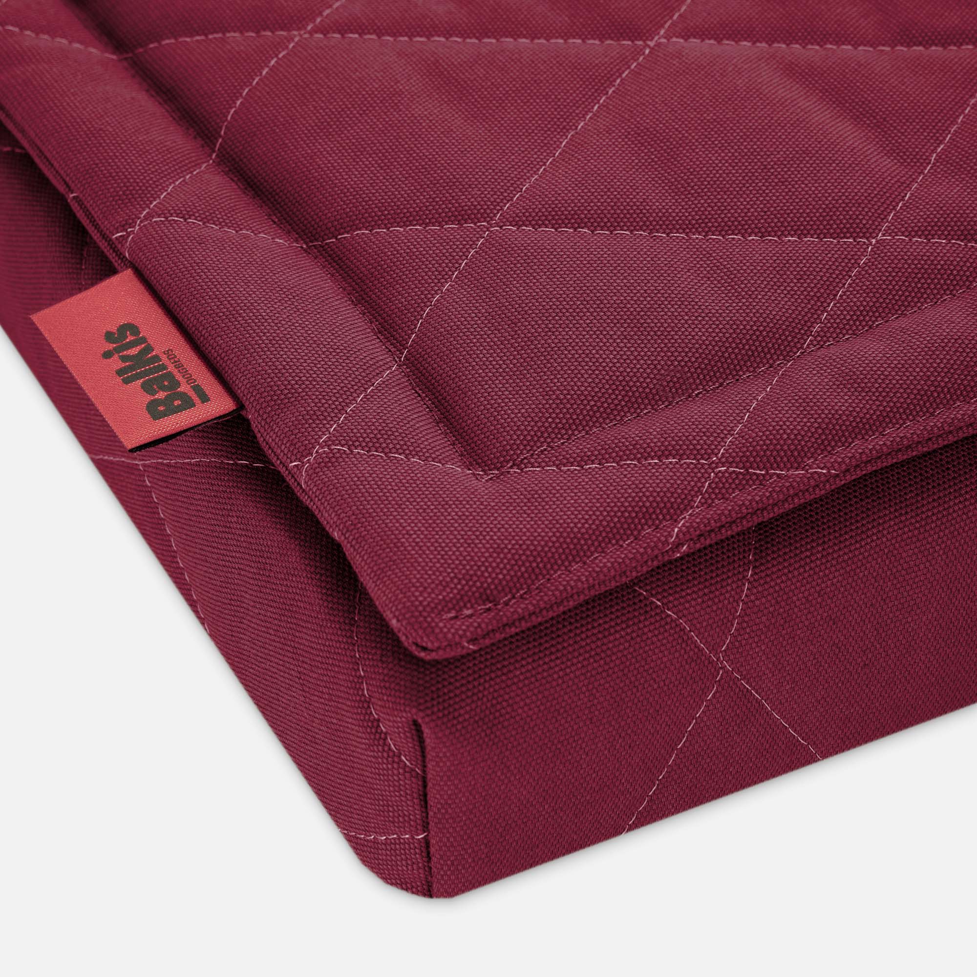 Hundebett FLAT & Topper, Bordeaux